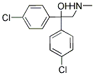 1,1-Bis(4-chlorophenyl)-2-(methylamino)-1-ethanol 结构式