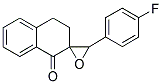 2-(4-FLUOROBENZYLIDENE)-1-TETALONEEPOXIDE 结构式