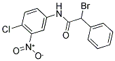 N1-(4-Chloro-3-nitrophenyl)-2-bromo-2-phenylacetamide 结构式