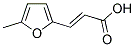 3-(5-METHYL-FURAN-2-YL)-ACRYLIC ACID 结构式