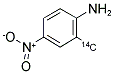2-Methyl-4-nitroaniline, [methyl-14C] 结构式