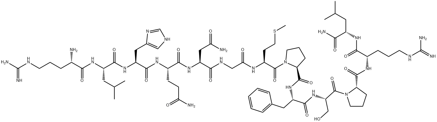 LOCUSTAMYOTROPIN IV 结构式