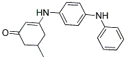 5-Methyl-3-((4-(phenylamino)phenyl)amino)cyclohex-2-en-1-one 结构式
