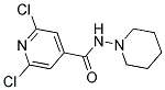 N4-PIPERIDINO-2,6-DICHLOROISONICOTINAMIDE 结构式