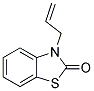 3-ALLYL-2,3-DIHYDRO-1,3-BENZOTHIAZOL-2-ONE 结构式