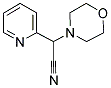 2-MORPHOLINO-2-(2-PYRIDINYL)ACETONITRILE 结构式