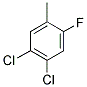 4,5-DICHLORO-2-FLUOROTOLUENE 结构式