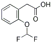 2-(DIFLUOROMETHOXY)PHENYLACETIC ACID 结构式