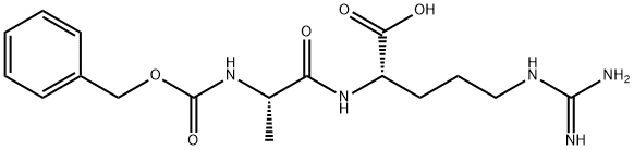 Z-ALA-ARG-OH 结构式