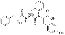 L-BETA-PHENYLLACTYL-PHE-TYR-OH 结构式