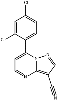 7-(2,4-DICHLOROPHENYL)PYRAZOLO[1,5-A]PYRIMIDINE-3-CARBONITRILE