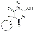 HEXOBARBITAL (N-METHYL-13C, 1,3-15N2) 结构式