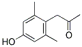 (2,6-DIMETHYL-4-HYDROXYPHENYL)ACETONE 结构式