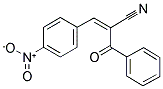 3-(4-NITROPHENYL)-2-(PHENYLCARBONYL)PROP-2-ENENITRILE 结构式
