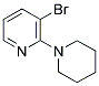 3-溴-2-(1-哌啶基)-吡啶 ,盐酸盐(1:1) 结构式