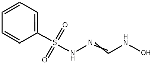 N'-[(HYDROXYIMINO)METHYL]BENZENESULFONOHYDRAZIDE 结构式