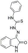 ISATIN, 3-(4-PHENYLTHIOSEMICARBAZIDE) 结构式