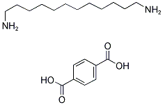 DODECAMETHYLENE DIAMMONIUM TEREPHTHALATE 结构式