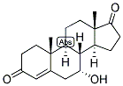 4-ANDROSTEN-7-ALPHA-OL-3,17-DIONE 结构式