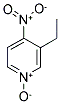 3-Ethyl-4-nitropyridine 1-oxide 结构式