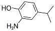 2-AMINO-4-(1-METHYLETHYL)PHENOL 结构式