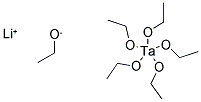 乙氧基钽锂络合物, 5% W/V IN ETHANOL, 99.9% (METALS BASIS) 结构式