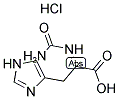 N-CARBAMYL-L-HISTIDINE HYDROCHLORIDE 结构式