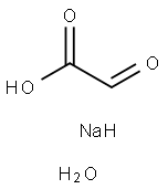 乙醛酸钠(一水) 结构式