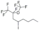 1,1,1,2-TETRAFLUORO-2-TRIFLUOROMETHOXY-4-IODOOCTANE 结构式