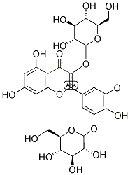 LARICITRIN-3,5'-DI-O-GLUCOSIDE 结构式