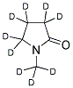 1-甲基-2-吡咯烷酮-D9, 97%(ISOTOPIC) 结构式
