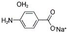 4-AMINOBENZOIC ACID, SODIUM SALT HYDRATE 结构式