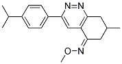 AZAMETHOXY(7-METHYL-3-(4-(ISOPROPYL)PHENYL)(6,7,8-TRIHYDROCINNOLIN-5-YLIDENE))METHANE 结构式