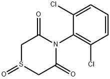 4-(2,6-DICHLOROPHENYL)-1LAMBDA4,4-THIAZINANE-1,3,5-TRIONE 结构式