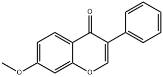 7-甲氧基异黄酮 结构式