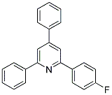 2-(4-FLUOROPHENYL)-4,6-DIPHENYLPYRIDINE 结构式