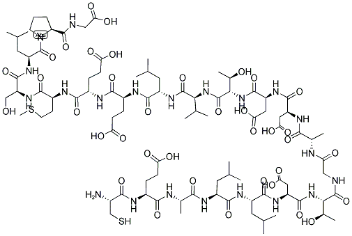 CYS-GLU-ALA-LEU-LEU-ASP-THR-GLY-ALA-ASP-ASP-THR-VAL-LEU-GLU-GLU-MET-SER-LEU-PRO-GLY 结构式
