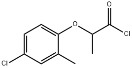 2-(4-CHLORO-2-METHYLPHENOXY)PROPIONYL CHLORIDE 结构式
