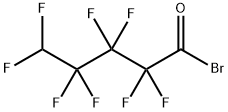 5H-OCTAFLUOROPENTANOYL BROMIDE 结构式