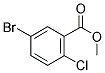 5-溴-2-氯苯甲酸甲酯 结构式
