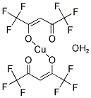 COPPER(II) HEXAFLUOROACETYLACETONATE HYDRATE 结构式