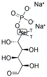 Glucose 6-phosphate, disodium salt, d-, [6-3H] 结构式