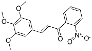 1-(2-NITROPHENYL)-3-(3,4,5-TRIMETHOXYPHENYL)PROP-2-EN-1-ONE 结构式