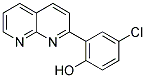 4-CHLORO-2-(1,8-NAPHTHYRIDIN-2-YL)PHENOL 结构式