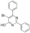 5-BROMO-2,6-DIPHENYLPYRIMIDIN-4-OL 结构式