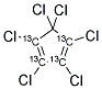 HEXACHLOROCYCLOPENTADIENE (13C4) 结构式