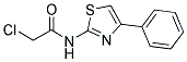 2-CHLORO-N-(4-PHENYL-1,3-THIAZOL-2-YL)ACETAMIDE 结构式