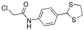 N1-[4-(1,3-DITHIOLAN-2-YL)PHENYL]-2-CHLOROACETAMIDE 结构式