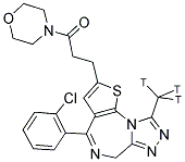 WEB 2086, [METHYL-3H(N)]- 结构式