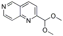 2-(DIMETHOXYMETHYL)-1,6-NAPHTHYRIDINE 结构式